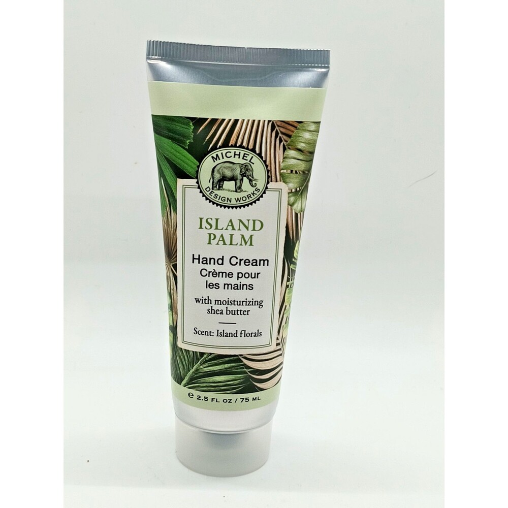 Michel Design Works Island Palm Tropical Scent Hand Cream 2.5 Ounce Tube